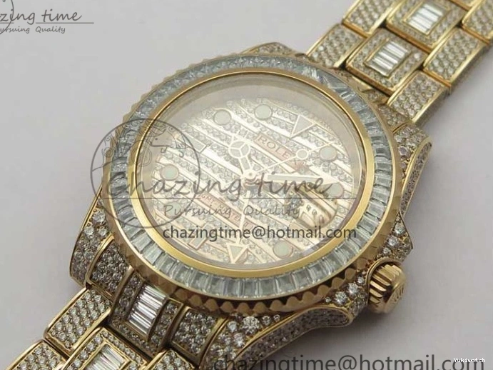 GMT RG A2836 Master Edition Full BRIL II Best 116769 TWF Diamonds 0314
